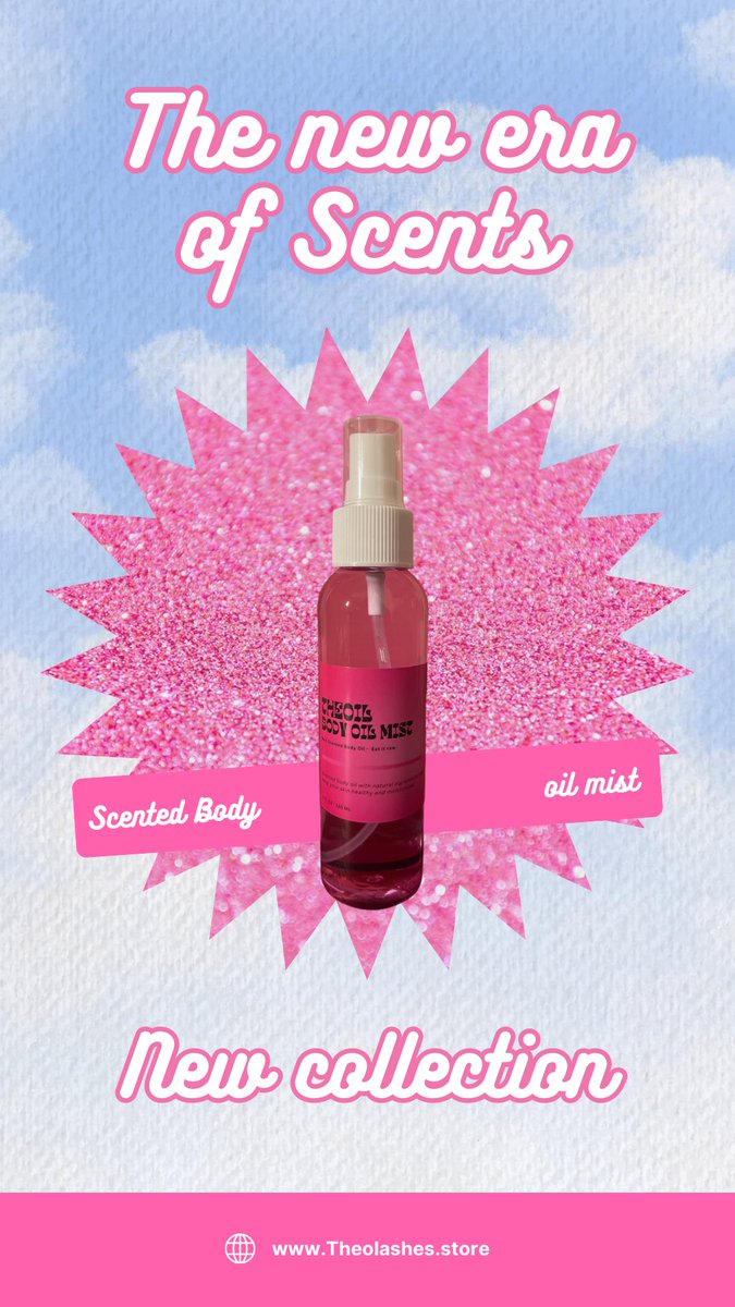 Theolaf05's tweet photo. New product alert!!! https://t.co/yXg7UubXOL 
Enjoy our new and perfected scented body oil mist✨ #Ashes2023 #RedVelvet #bodyoil #scentedbodyoil #HandmadeBusiness #handmadeproduct https://t.co/B8N40ib7Qk
