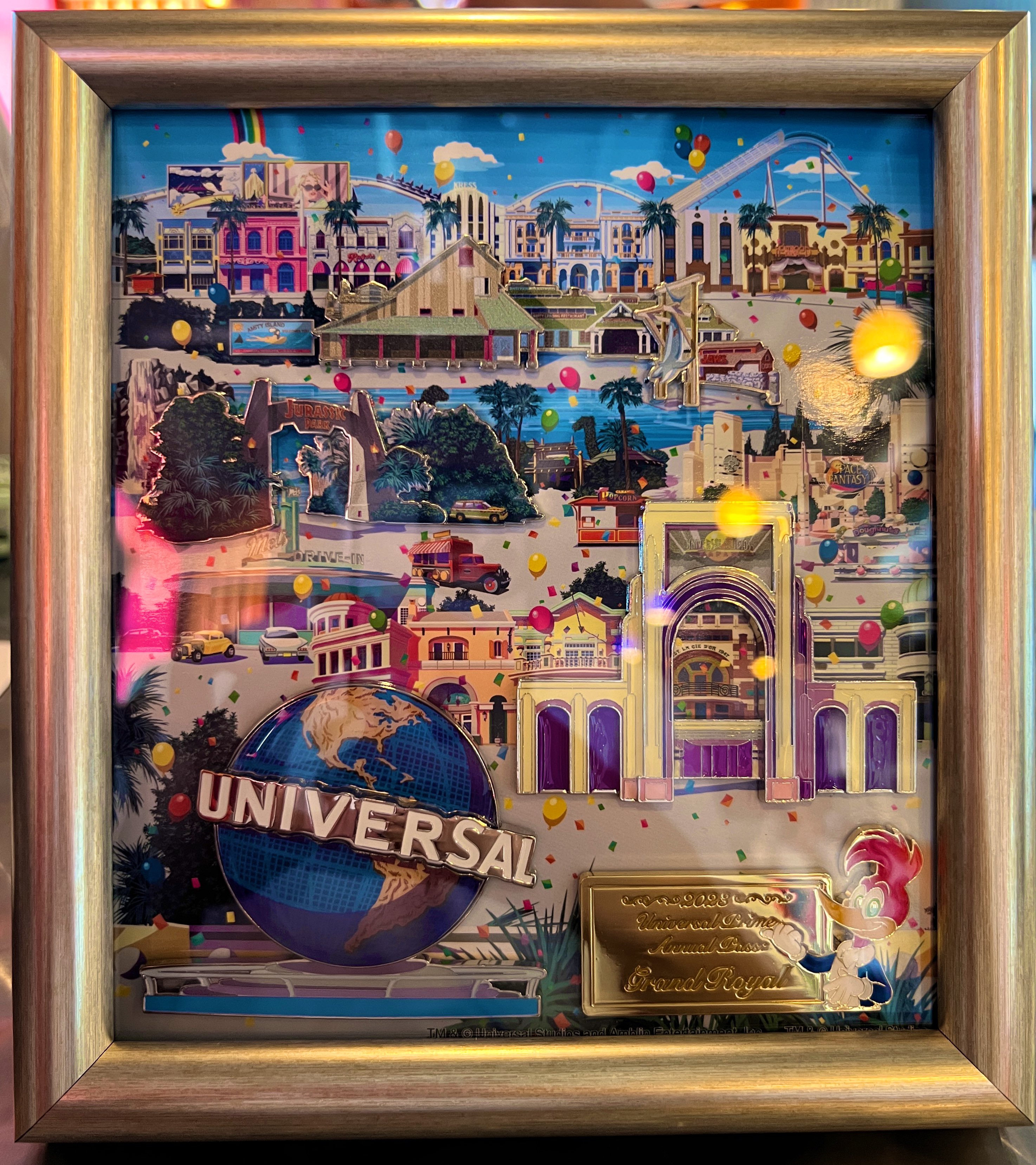 ユニバ USJ グランロイヤル2023限定 ピンズセット ピンバッチ