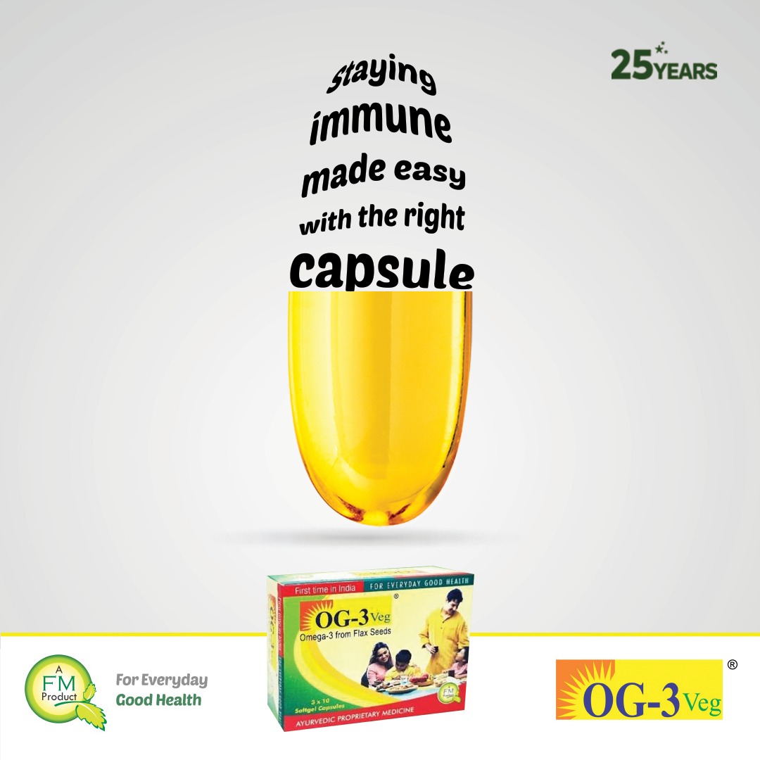 FranchTweets's tweet image. OG 3 Veg Capsules for a right step to infinite immunity. We have got you covered.

#Immunitycheck #immunesystem #healthcare #healthylifestyle #immunityboost
