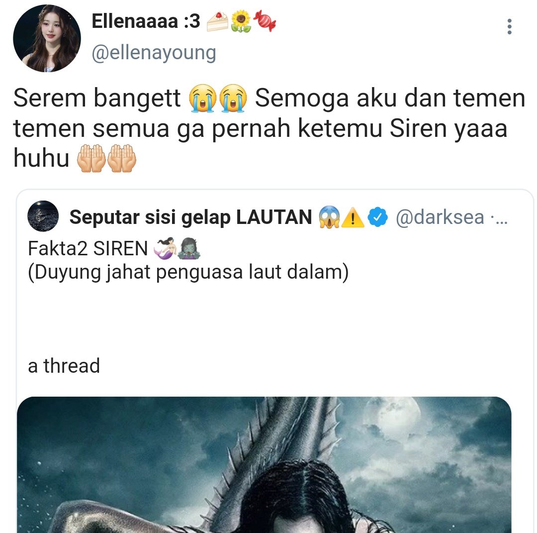 njoonlovers's tweet photo. — Karina Wonyoung AU.
Warning ⚠️ Gxg 

Siren x Mermaid : "El Abrazo del Océano"

Au by Lala dolphin.
#AU #KarinaAU #WonyoungAU https://t.co/PsC00q0rCq