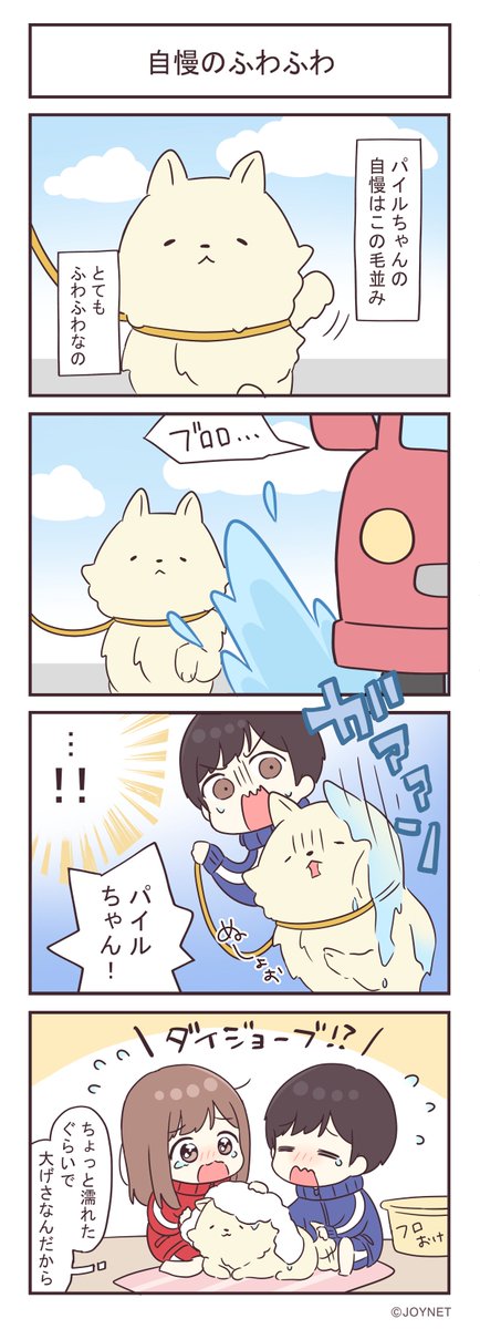 jerseycp_joynet's tweet photo. ぬしょぉ💦
ジャージカップルまんが「自慢のふわふわ」 
#漫画が読めるハッシュタグ #JOYNETmanga https://t.co/N1MwtXUV69