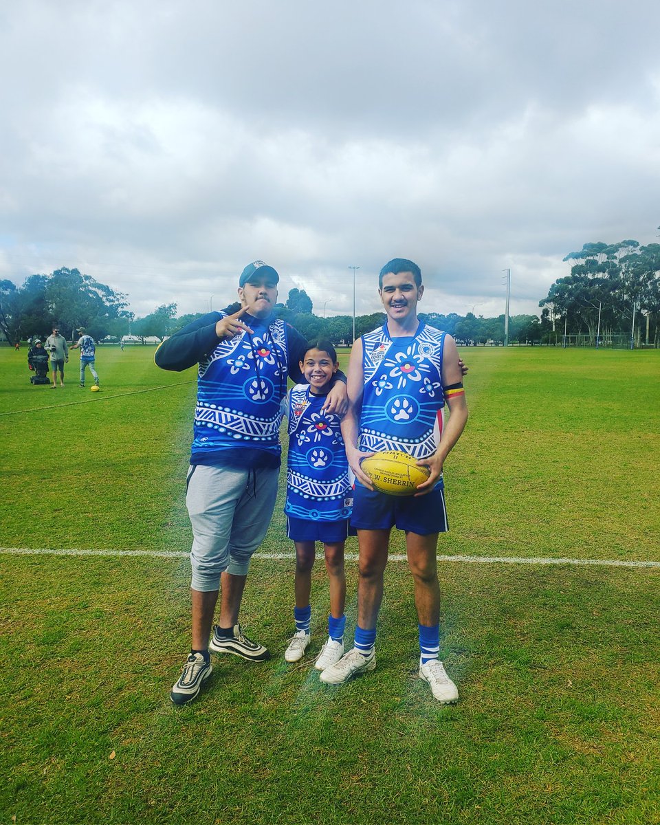 trafayeww's tweet photo. Smithfield Football Club Indigenous Round 🖤💛❤ https://t.co/i6Mu6DRG5U
