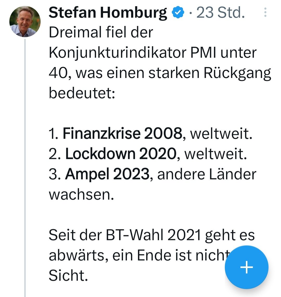 Der Virologe und Klimaforscher Homburg macht jetzt einen auf Wirtschaftsexperten, so langsam wird er unglaubwürdig.