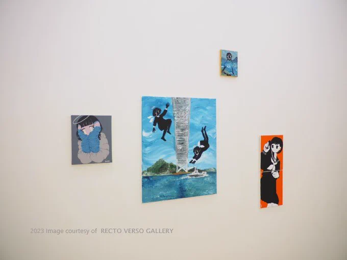 7/25〜29まで行われた展示のお写真いただきました  きゃわ〜