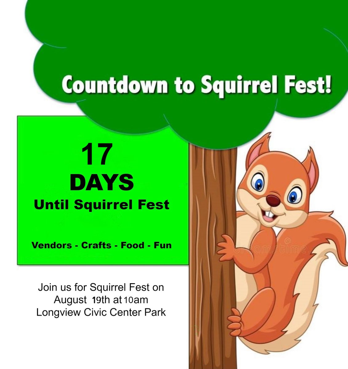 squirrel_refuge's tweet photo. Longview, WA, is known for its Squirrel bridges. Their annual Squirrel Fest will take place August 19th, 2023 at Longview Civic Center Park. Squirrel Refuge will be there!  [from: https://t.co/ZSgfgF80Bs] #squirrels #squirrelrefuge #squirrelfest https://t.co/HDVaILoGVy