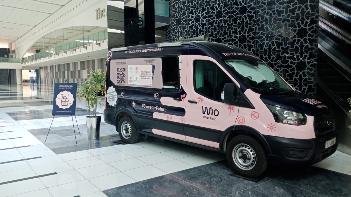 WioBank's tweet photo. Free and delicious treats at 11 am, ADNEC. Show up and claim your dessert 🍨🍨

P.S. Don't forget to become a part of the staycation giveaway!! 

#sweeterfuture #abudhabi #dubai #wiobank #poweredbywio #wio #digitalbank #fintech #Giveaway https://t.co/iWyYXW8IrC