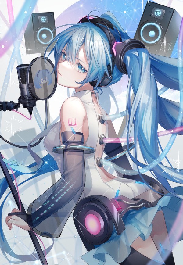 お知らせ】 初音ミク16周年イラコンにて3作品「初音ミク16周年賞」を