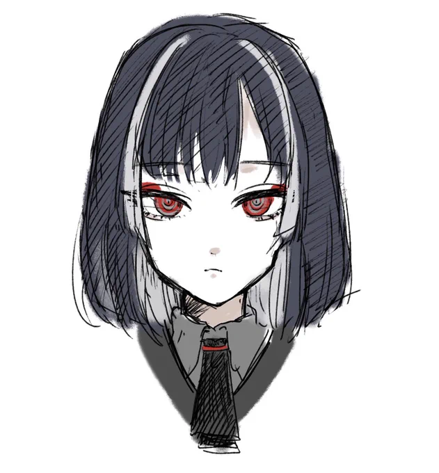 お顔、すーごい描きやすい