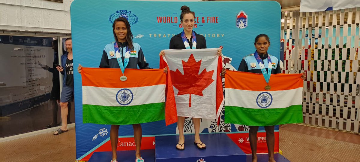 WPFG_India's tweet photo. #India continues to shine at #WPFG2023!

Medal Tally as of July 31, 2023 (Day 3)
                              🥇  🥈  🥉 
Archery               8     3    0
Bodybuilding  12     8    2
Swimming        31    4    4
Wrestling          24    1     0
Total        (97)   75   16    6 https://t.co/Sags5Xqi4j