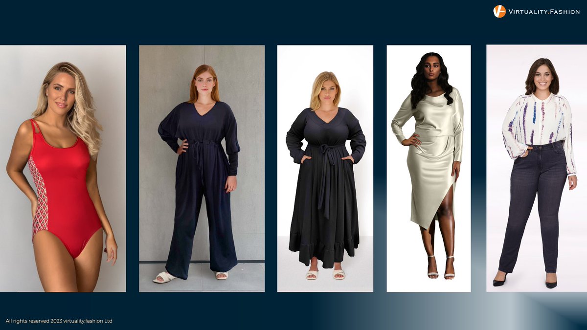 virtualityfash's tweet photo. 👗 Discover our AI-powered 3D fashion revolution! 🌟 Personalize AI-generated humanlike models based on filters and flawlessly fit #3D virtual garments! 🎨👩‍🦱💃 #AI #FashionTech #VirtualTryOn 🚀 https://t.co/C9zbxWcrHO