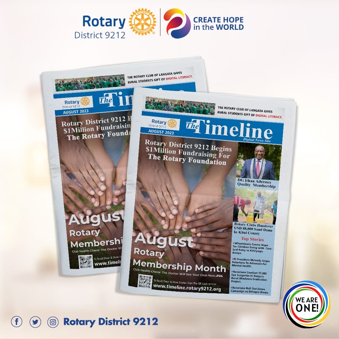 ✈Extra Extra!   The Timeline's AUGUST issue takes flight! timeline.rotary9212.org

🗞️Discover the extraordinary journey of Rotary District 9212 as we unveil inspiring stories and impactful initiatives. 

📰 Buckle up, grab the August edition of The Timeline!!