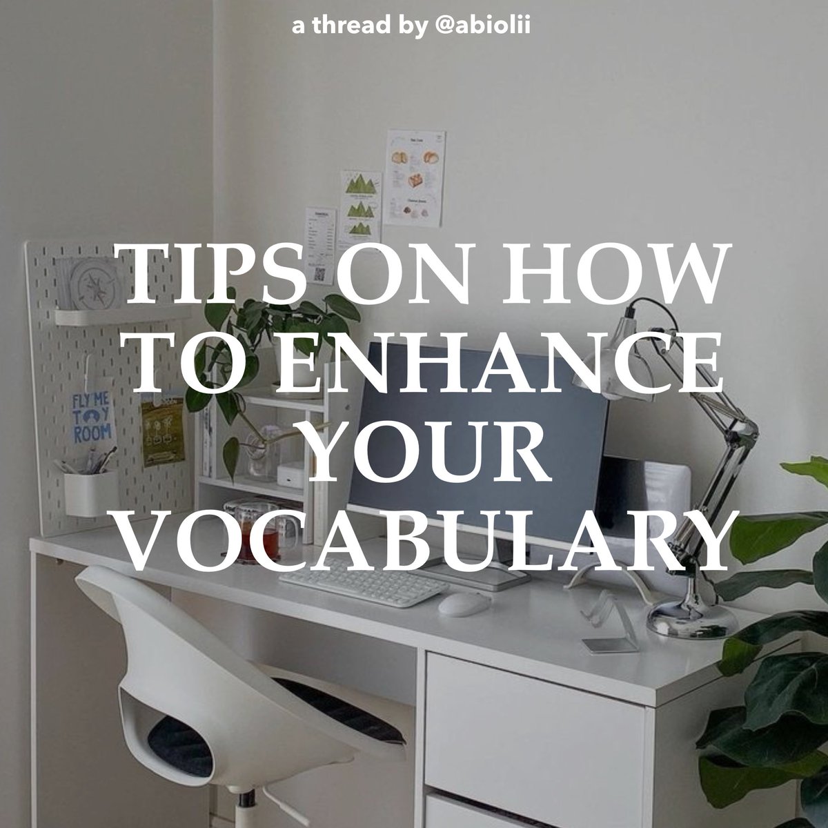 tips on how to enhance your vocabulary 📖

— a thread [#studytwt #studytwtph]