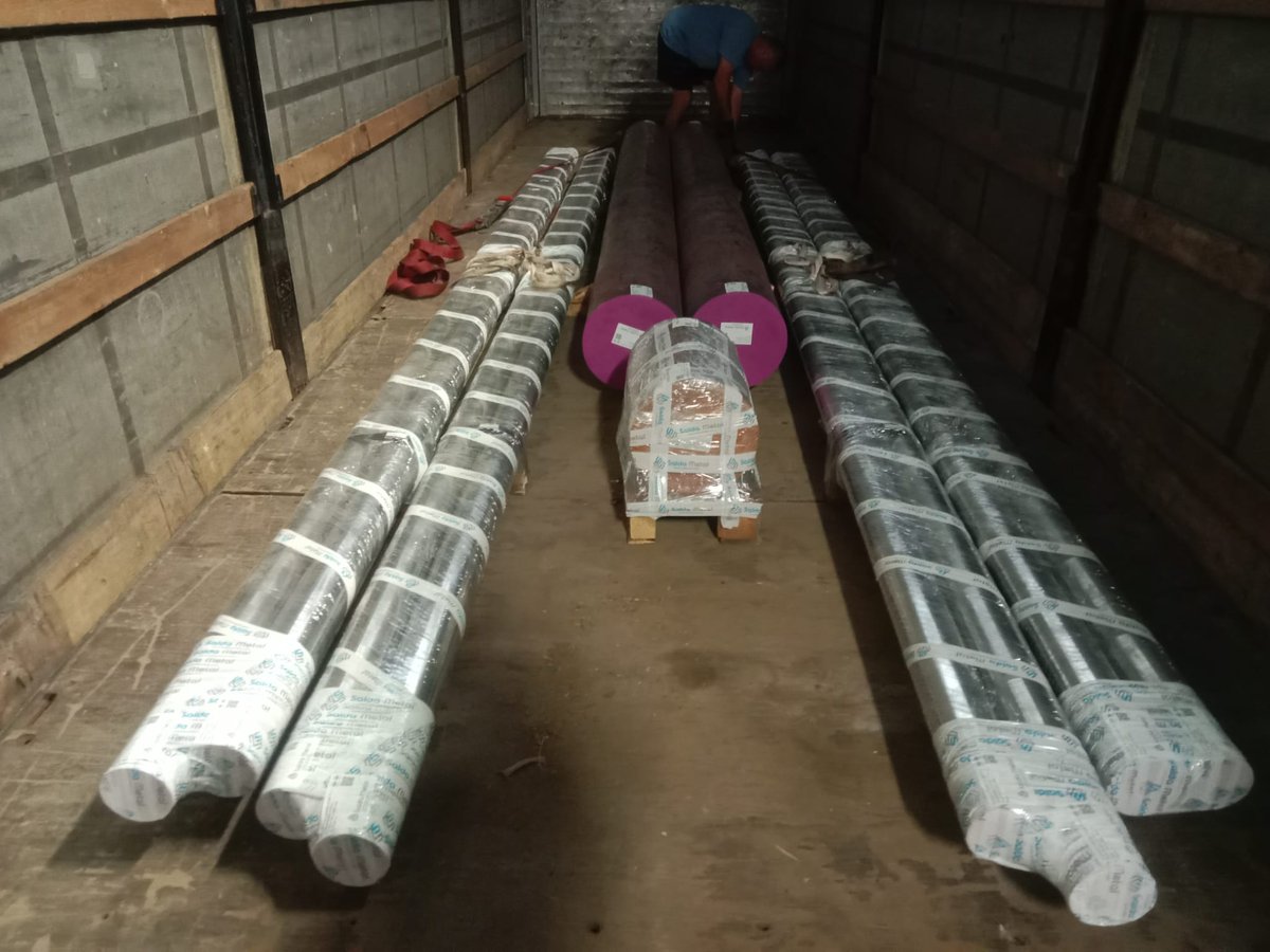 New Export Shipment! 💪💯🎉

📞+90 533 018 86 01 (whatsup)
📧export3@saldametal.com

#steel#metal#acero#çelik#saldametal#steelturkey#stal#acier#stahl#1.7225#1.2379#42CrMo4#1.4301#S355J2