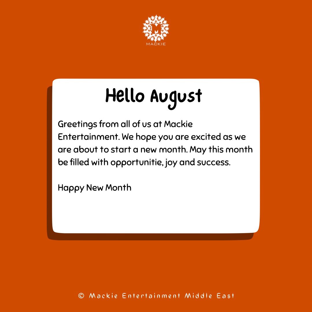 MACKIE ENTERTAINMENT tweet media