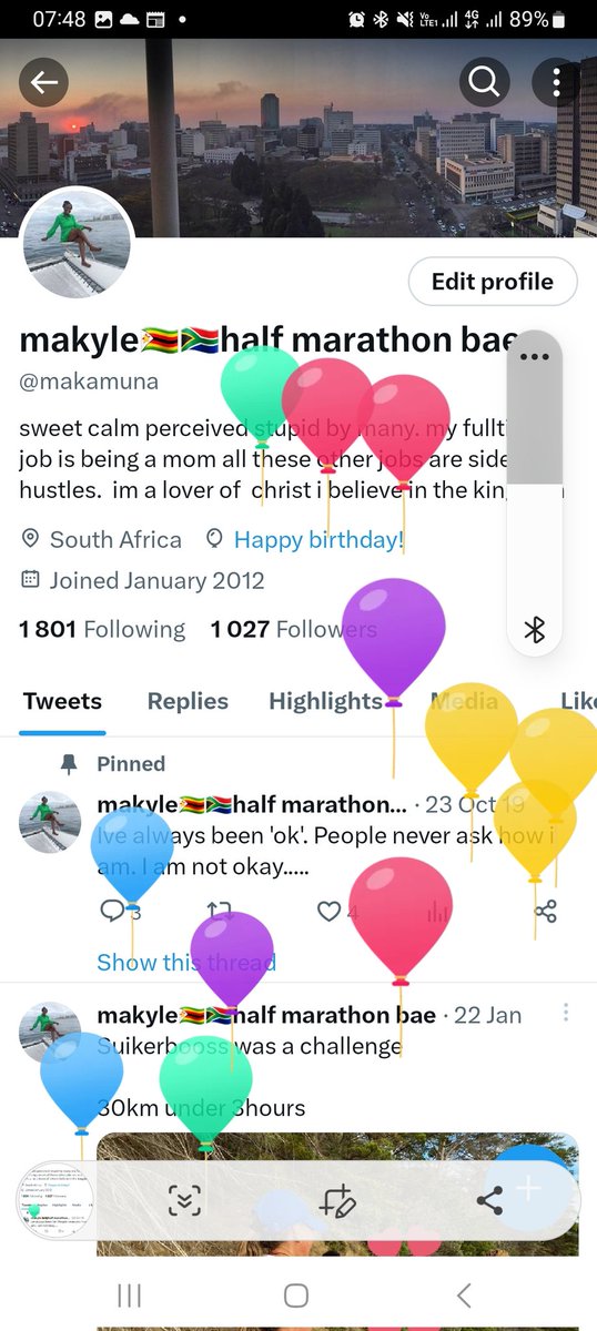 Caught the balloons 🎈 😳 😍  39 it is. Happy birthday to me