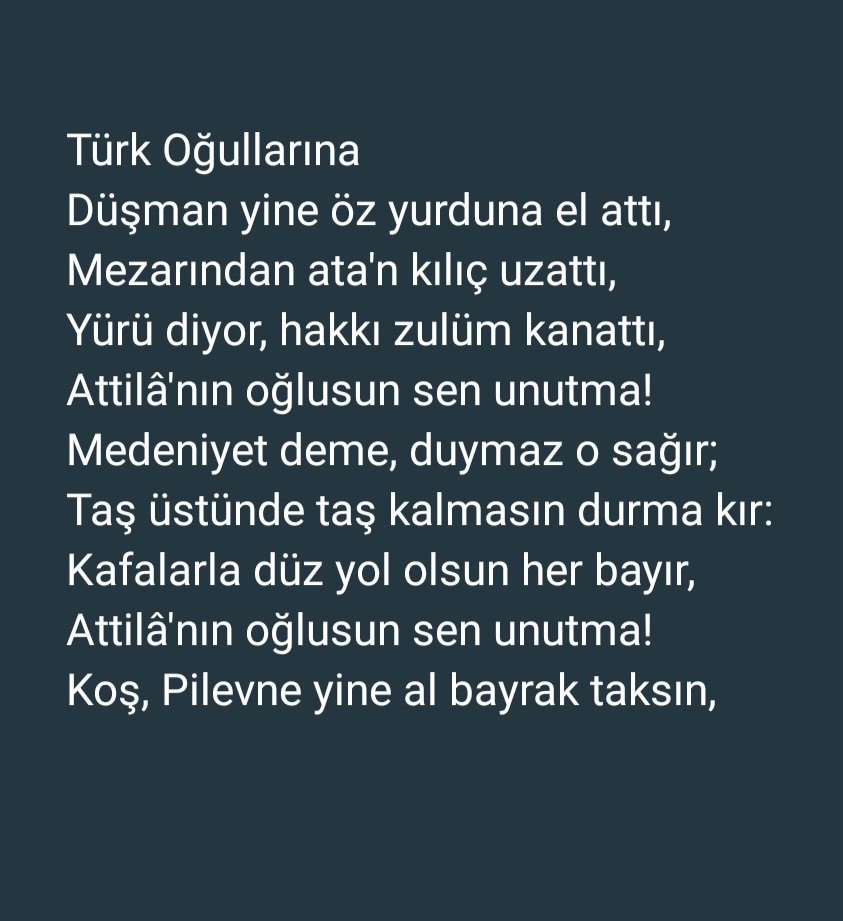 Abdullah_Dmr_'s tweet photo. #ÖnceVatan https://t.co/qsVR7owbVE