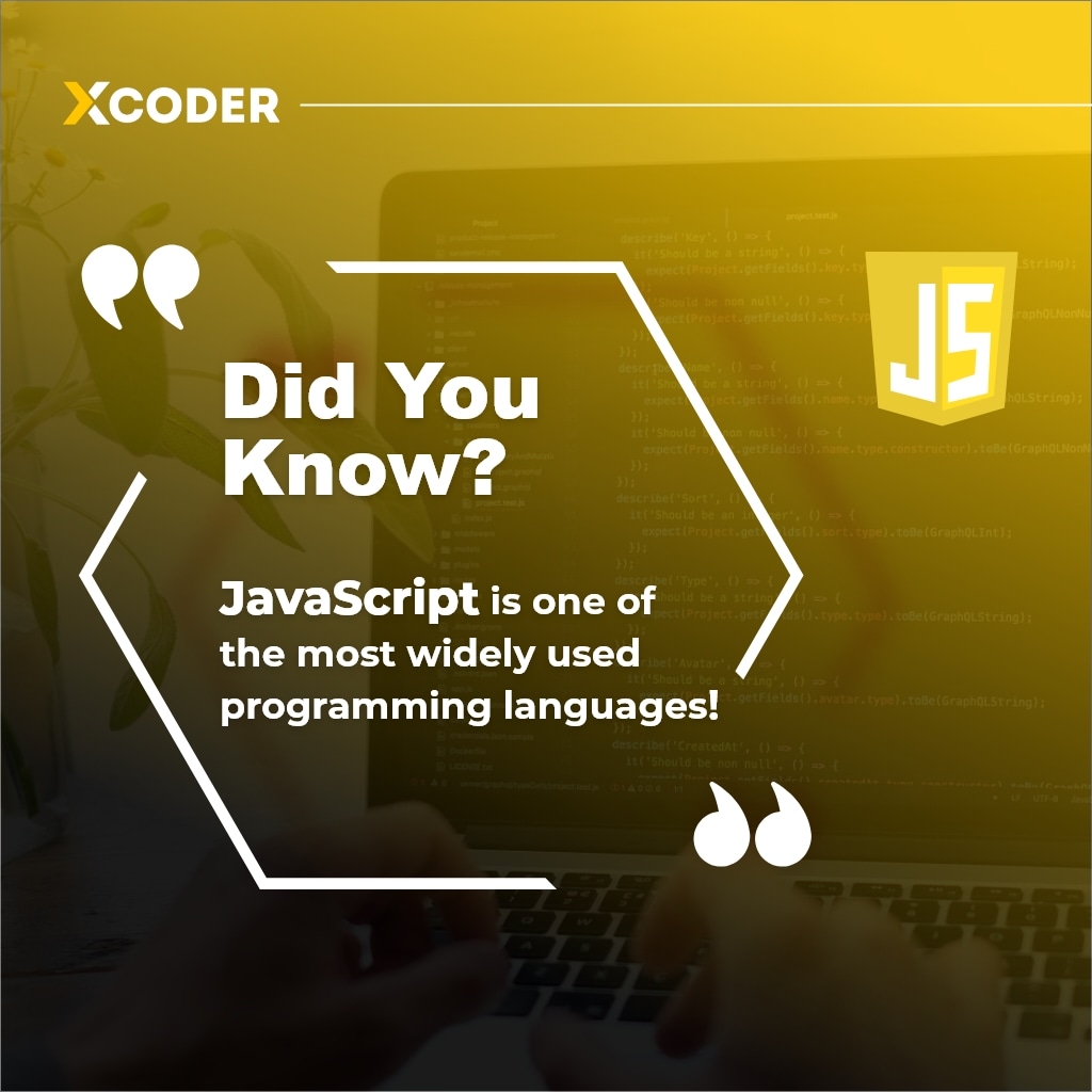 Xcoder_agency's tweet photo. 💻🌐 Unleash the power of JavaScript, the king of coding languages! 🚀🌟 With its versatility and widespread usage, JavaScript has become the backbone of the digital world. 

#Xcoder #Coding #JavaScript #CodingKing #DigitalBackbone #TechRevolution #WebDevelopment #AppDevelopment https://t.co/NVMBf2QBA0