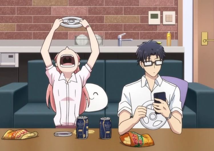 kyoruyeye's tweet photo. my favorite dynamic is the “super energetic gf and her lowkey tired gamer bf” 💕💕 https://t.co/3wIxIyHsUY