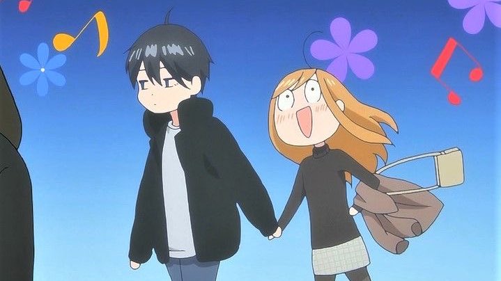 kyoruyeye's tweet photo. my favorite dynamic is the “super energetic gf and her lowkey tired gamer bf” 💕💕 https://t.co/3wIxIyHsUY