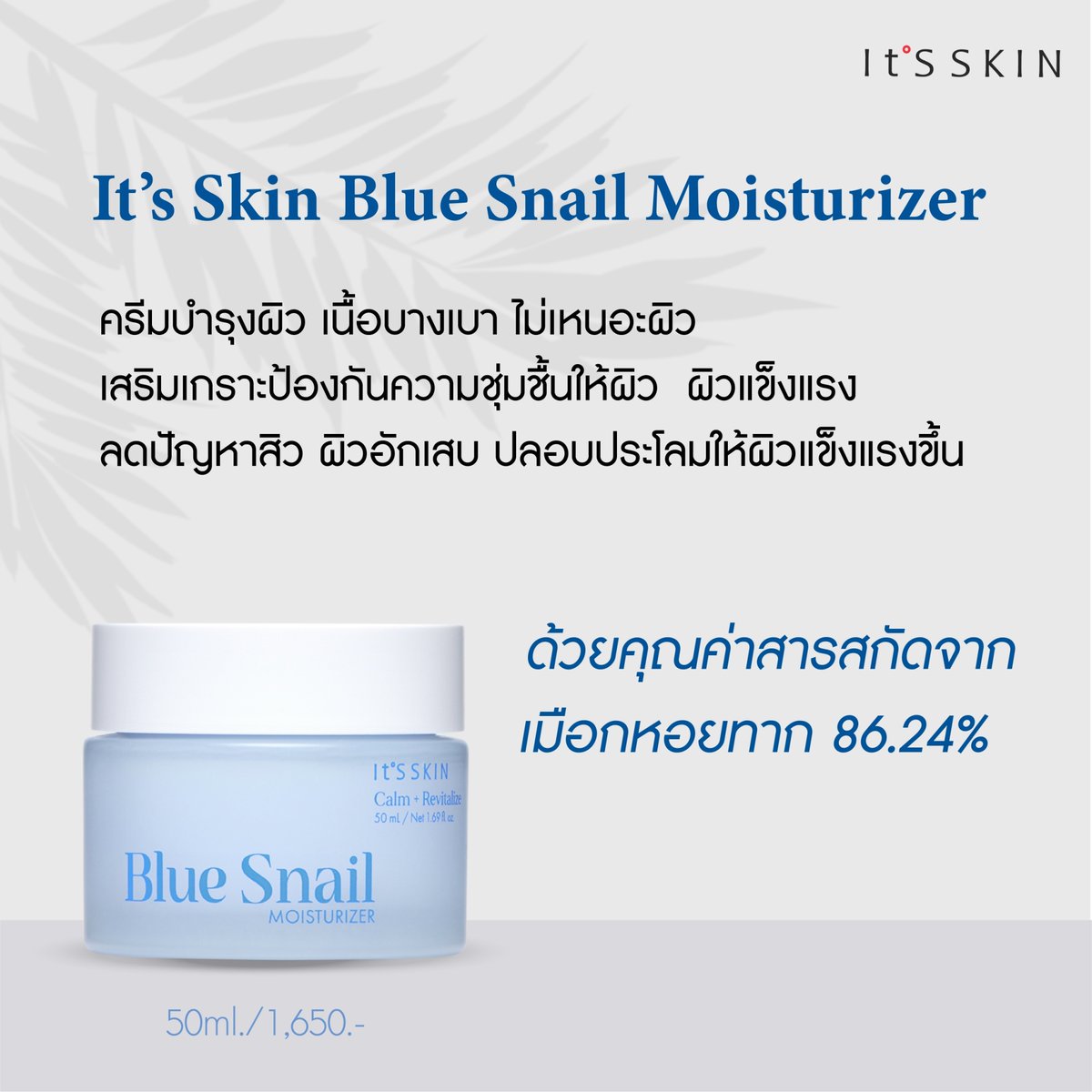 ItsSkinTH's tweet photo. ð Blue Snail Line : Calm+Revitalize
āļāļ·āđāļāļāļģāļĢāļļāļāļāļīāļ§ āļāļĨāļāļāļāļĢāļ°āđāļĨāļĄ āļĨāļāļĢāļāļĒāļāļģāļĢāļāļĒāđāļāļāļāļēāļāļŠāļīāļ§
#ITSSKIN #ITSSKINThailand #SnailBlue #Brightening #Skincare #Howtoperfect
#āļāļĢāļĩāļĄāđāļĄāļ·āļāļāļŦāļāļĒāļāļēāļ https://t.co/7CeBWcfXFd