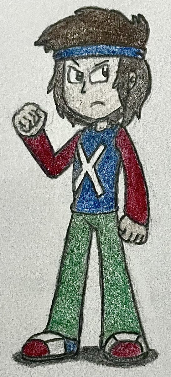 JJSponge120's tweet photo. Happy birthday, @JuacoProdX! 🥳 Here’s a drawing of Zeneth to celebrate! #JuacoProdX #Zeneth #Fighter #OC #Birthday #Gift https://t.co/JrwWeX4QxQ