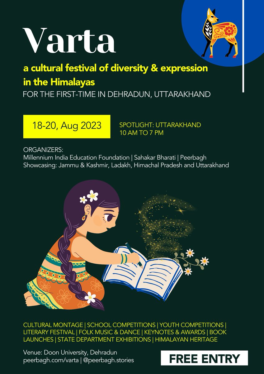 looking forward to being part of this #Varta #Peerbagh Thanks <a href="/upasnakakroo/">Upasna Kakroo</a> for the opportunity