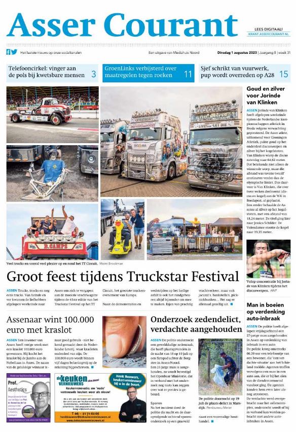 Asser Courant.nl tweet media