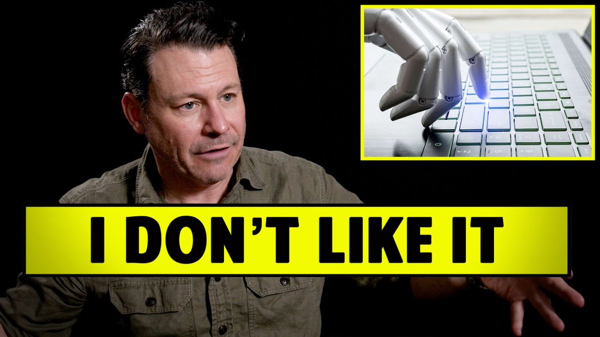 filmcourage's tweet image. AI Will Absolutely Replace Screenwriters (Argument Against Artificial Intelligence) - Blayne Weaver 
buff.ly/3DA6HSC 
#chatgpt #techtwitter #writerstrike