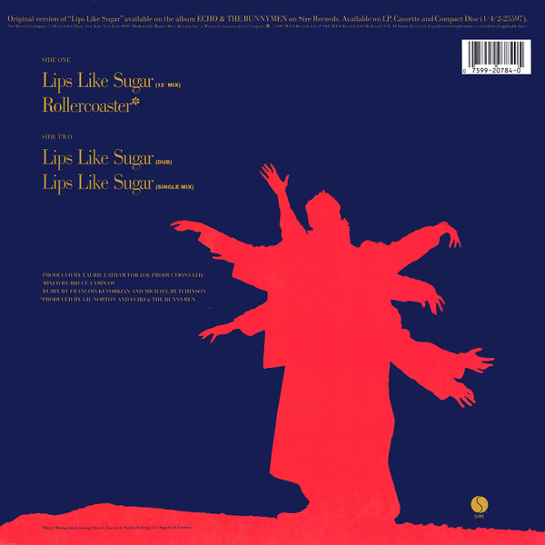 On this day in 1987, we released the single 'Lips Like Sugar.' It was the second single from their 1987 eponymous album. The B-Side featured 'Rollercoaster.' Anton Corbijn produced the video and was a regular feature on MTV's 120 Minutes.