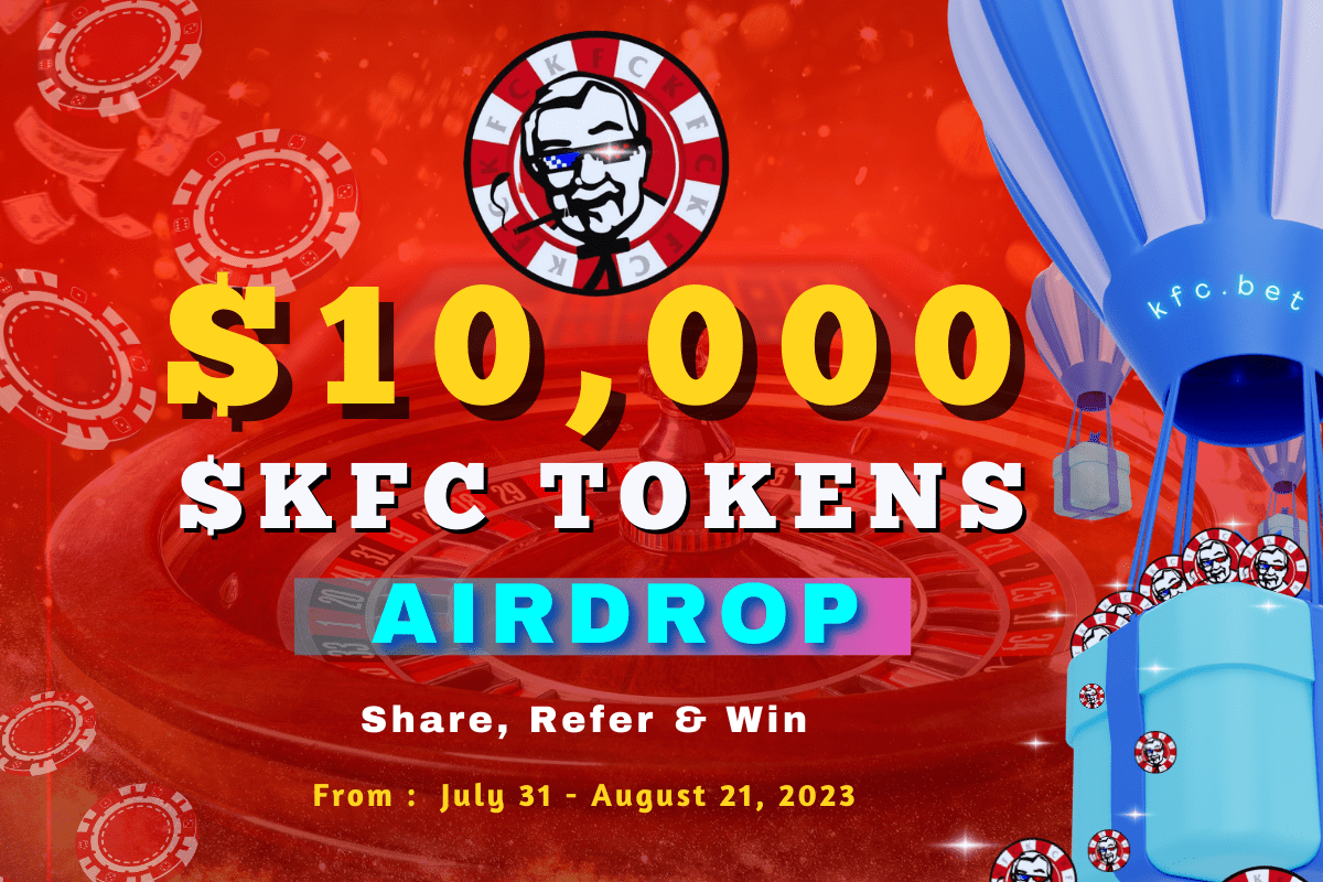New airdrop: KENTUCKY FIGHT CLUB (KFC)
Total Reward: $10,000 worth of KFC
Rate: ⭐️⭐️⭐️⭐️
Winners: 1,600 Random &amp; Top 100
Distribution: 25th August

Airdrop Link: gleam.io/SPA4C/kentucky…

#Airdrop #Airdrops #Airdropinspector #BSC #KENTUCKYFIGHTCLUB #KFC #Memeseason #Memecoin
