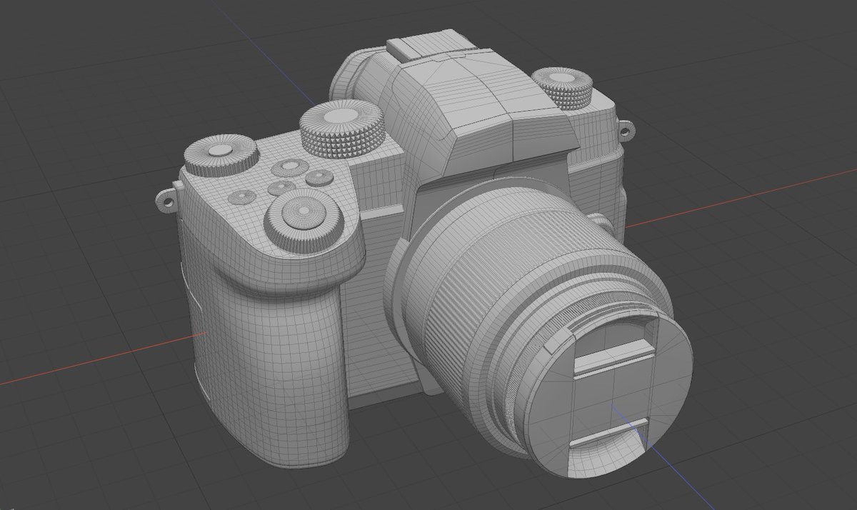 DZun27141668's tweet image. #EXscan から.objで書き出して #MODO でいろいろやってモデリング。ここからテクスチャ作る