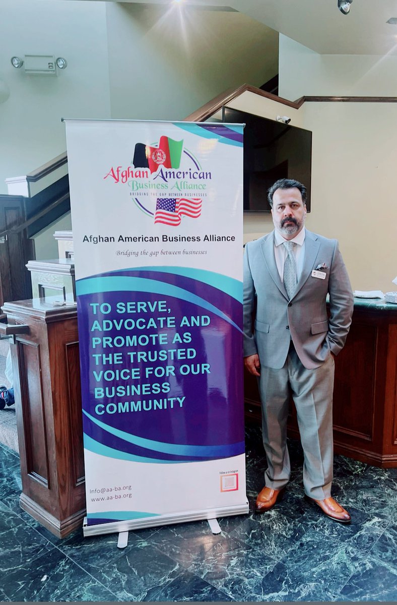SulimanBasir's tweet photo. Afghan American Business Alliance, business networking event. https://t.co/m3SEdnwzGS