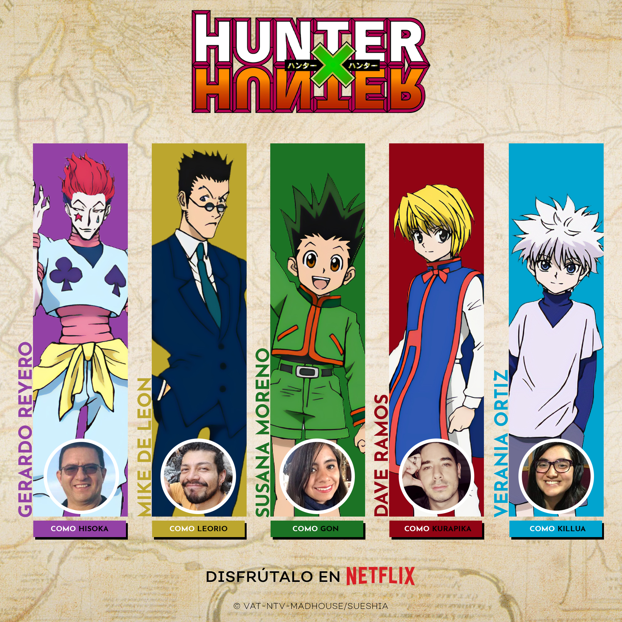 Hunter x Hunter 2011 llega a Netflix con doblaje LATINO, ¿cuándo se  estrena?, Gon, Killua, Kurapika