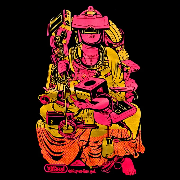 MOUNTAIN GRAPHICS『仁典道地蔵菩薩』Tシャツ 