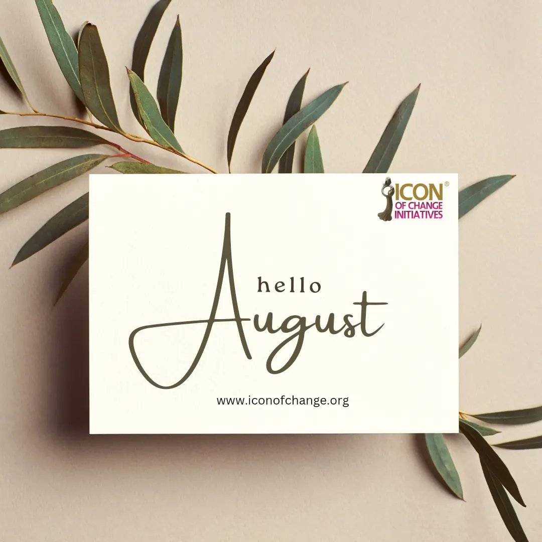 iconofchangeNG's tweet photo. Happy New Month Icons, this new month will favour us all.

#Iconofchangeinitiatives 
#Iconvolunteers #Iconofchange https://t.co/JIWbOmJs80