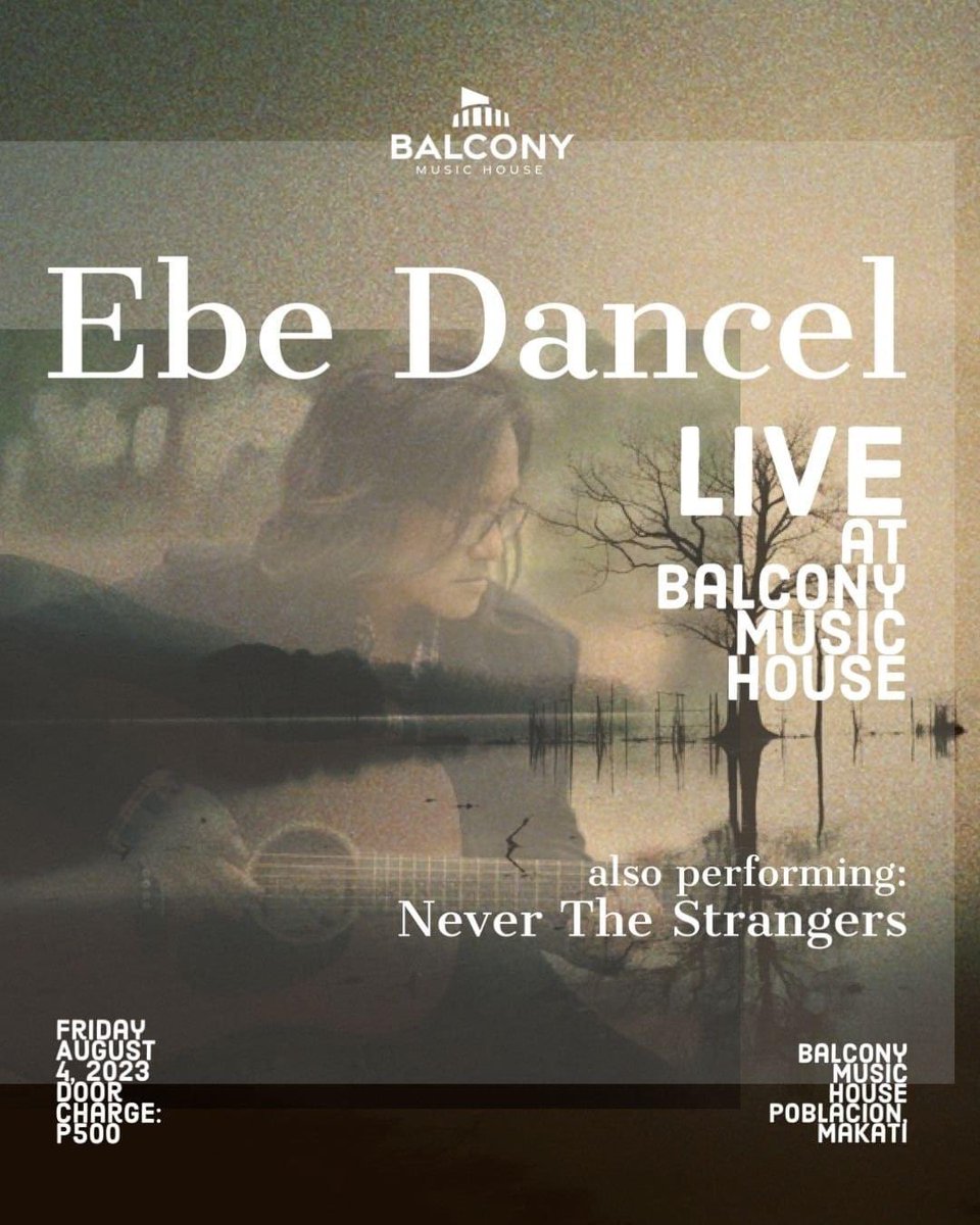 ntstrangers's tweet photo. playing a long set in balcony music house (poblacion, makati) this friday. doors open 7pm. php500 entrance 🌊 https://t.co/HMdl4XJ82l