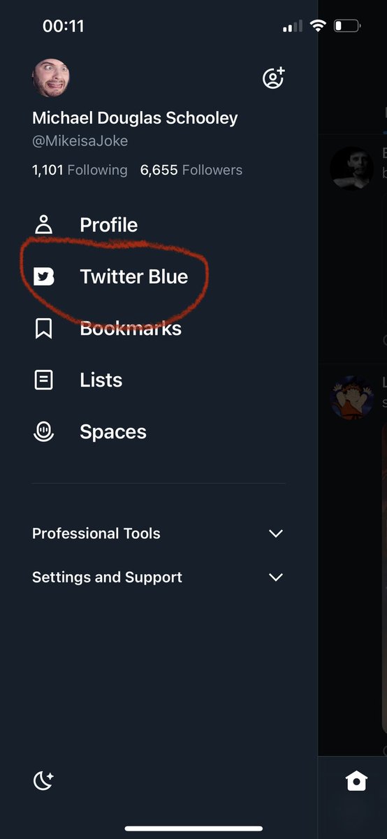 MikeisaJoke's tweet photo. I opened an app called “X” that mysteriously appeared on my phone, it looks like a lazy clone of Twitter https://t.co/qOPuqjubHO