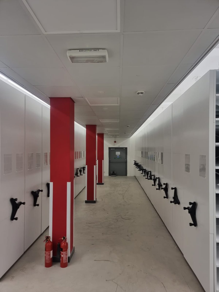 Another great archive mobile about to go to work…great project. #rotadex #archivestorage #madeinbritain rotadex.co.uk