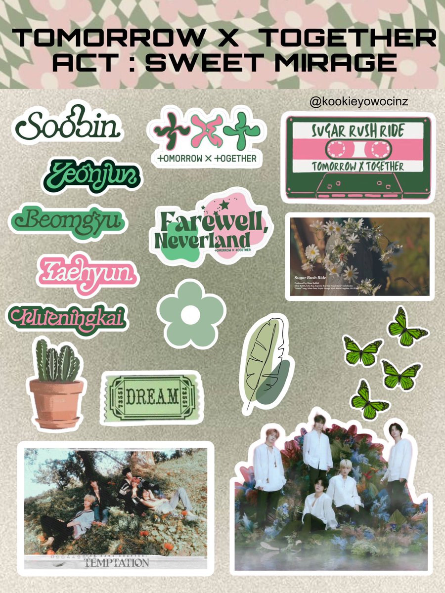 kookieyowocinz's tweet photo. Freebies for TXT  World Tour 
ACT : SWEET MIRAGE

By @kookieyowocinz🐰

🗓️ 09 Agustus 2023
📍Beach City International Stadium, Ancol

Like and RT very apreciated💗
See u in venue MOA
Let’s be moots 🤍:✧₊˚.

#TXT_ASM_TOUR_in_Jakarta 
#TOMORROW_X_TOGETHER https://t.co/sOnWCWPDd1