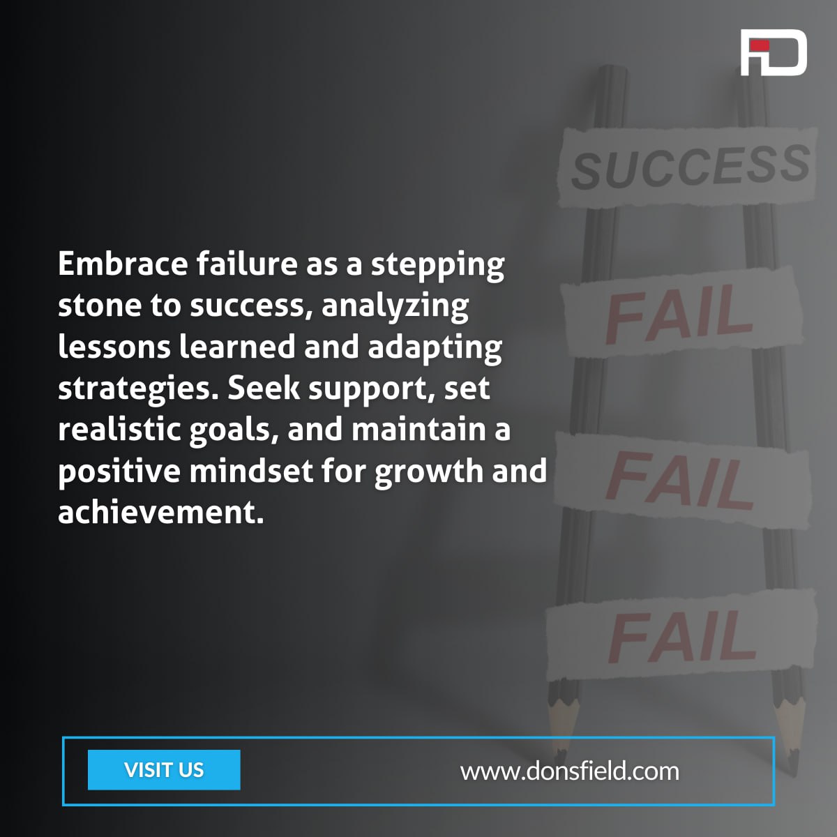 🔥 Strategies for Learning from Failure! 

failure is not the end of the road, but a valuable opportunity for growth and improvement. Let's turn setbacks into comebacks and keep striving for greatness! 

#FailureToSuccess #LearnAndGrow #AdaptAndInnovate #SeekFeedback