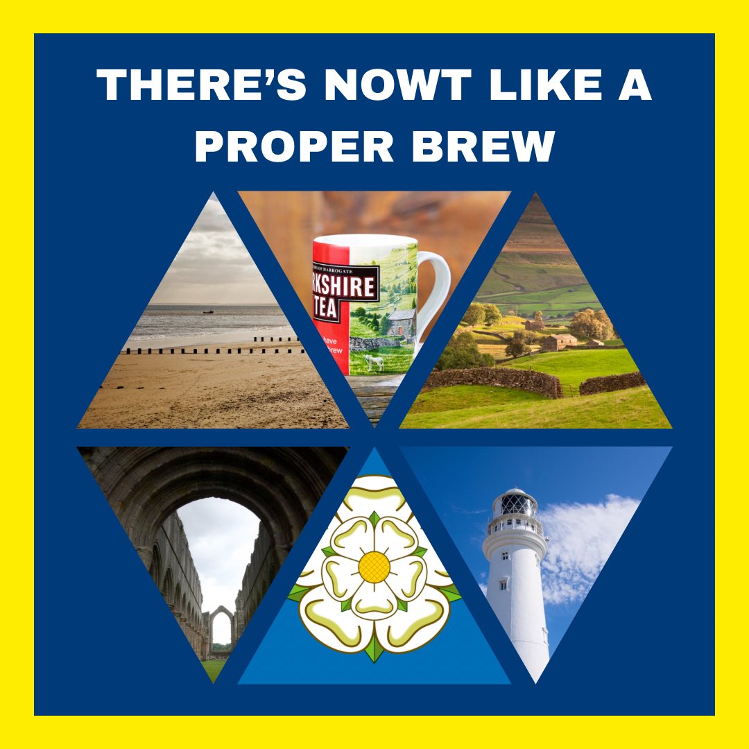 jacksonplantltd's tweet photo. What does Yorkshire mean to you? 🏞️🍺🫖🌊🧀
Happy Yorkshire Day! 🎉
#YorkshireDay
#Yorkshire
#BestTea
#GodsOwnCountry https://t.co/Y5ARYWU4wQ