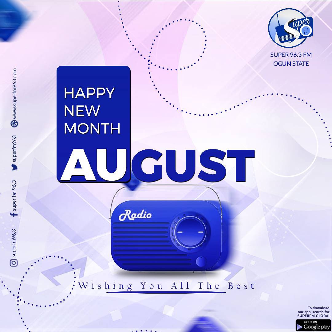 We wish you all the BEST in the month of AUGUST
