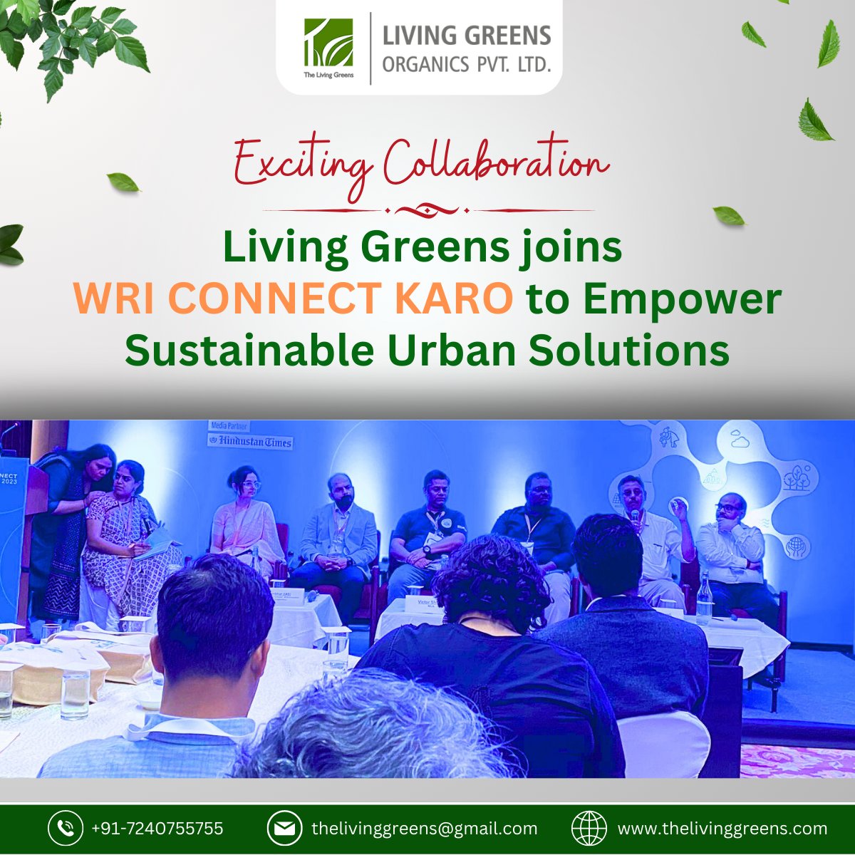 living_greens's tweet image. Exciting Collaboration - #LivingGreens Join @WRIIndia CONNECT KARO to Empower Sustainable #UrbanSolutions

#urbanorganicfarming #delhifarming #organiceaters #schoolfarming #Urbanfarming #Urbanfarmingindia #futurefood #homegrownveggies #wriindia
