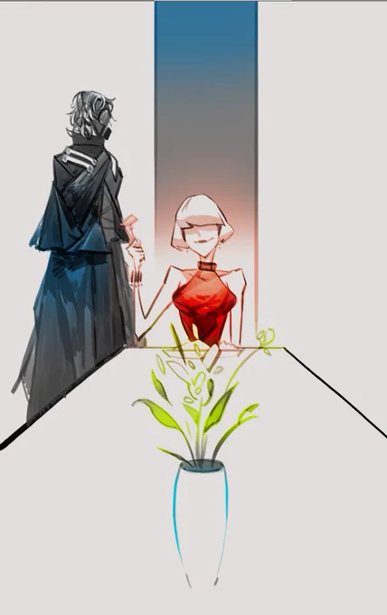 트리거 몇화였지 레드 첫 등장 에피 채색은 이런 스타일로 됐었는데... 피디님도 좋아하셨고... 저도 즐거웠던