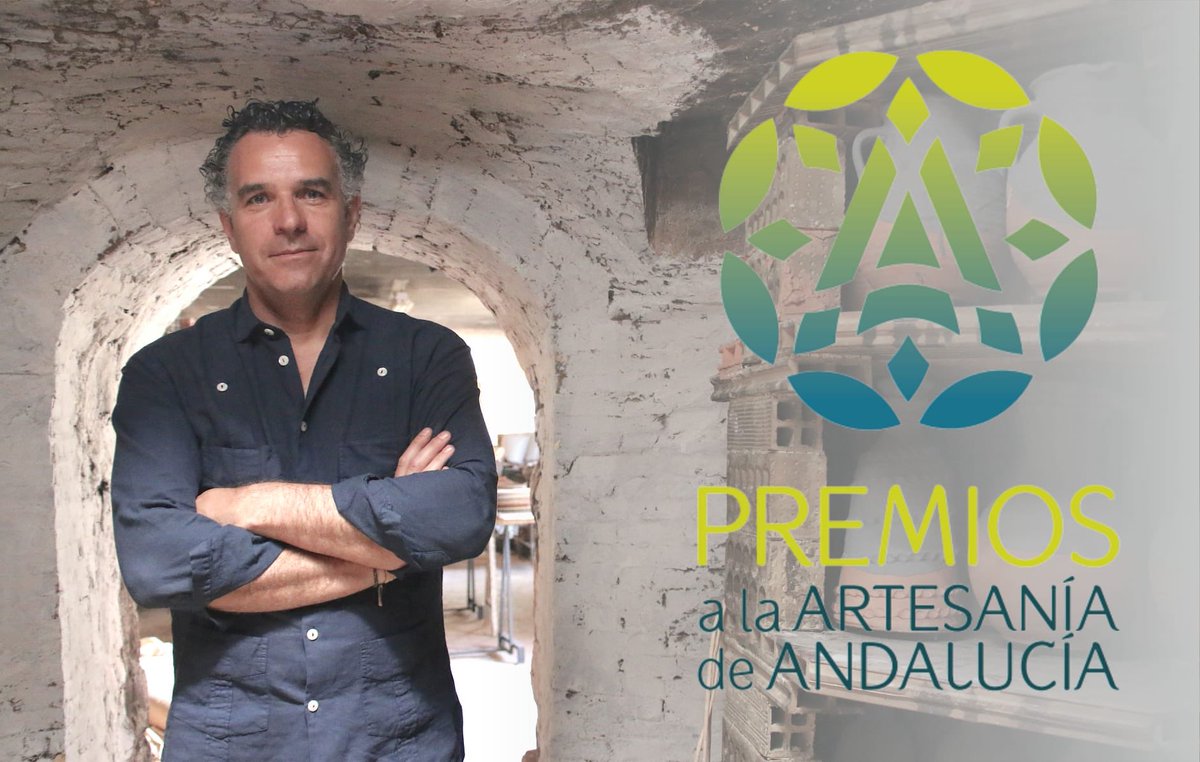 Mi “sobrino” Juan Pablo Martínez Sanchez, Pablo “TITO”, Premio Andaluz de Artesanía 2023. ⁦<a href="/alfarpablotito/">Pablo Tito</a>⁩

Un grande entre los  grandes…