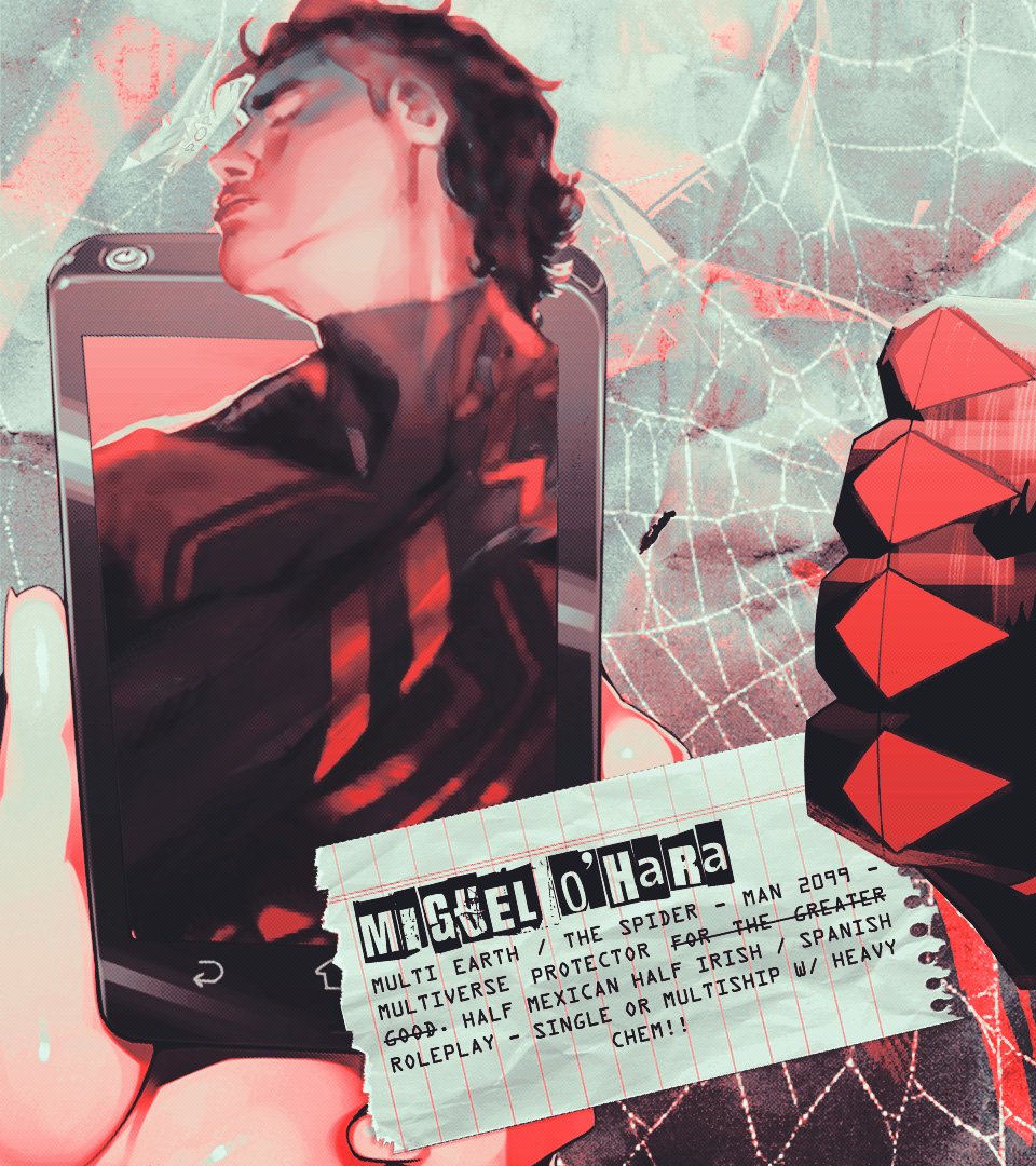 aracnidpoison's tweet photo. ㅤㅤㅤ
ㅤㅤㅤㅤㅤ
ㅤ    ៹ .  being 𝚂𝙿𝙸𝙳𝙴𝚁 𝙼𝙰𝙽 is a 
ㅤㅤ sacrifice, that's the 𝙹𝙾𝙱. ❞
ㅤㅤ· · ─── 𝕸IGUEL  ៸៸  𝗢'  ꒷ ͝͝͝ ꒦ 
ㅤㅤ➯ #marvelrp \  ❨ SPA RP ❩ 
ㅤㅤ ࣪˖  #MVRP ˖ ࣪ ꒷ #freerol 𖤐₊˚
⠀⠀⠀⠀ㅤㅤㅤ  ¿♡+↻? 
ㅤㅤㅤㅤ
ㅤㅤㅤㅤ https://t.co/C34685c35Z