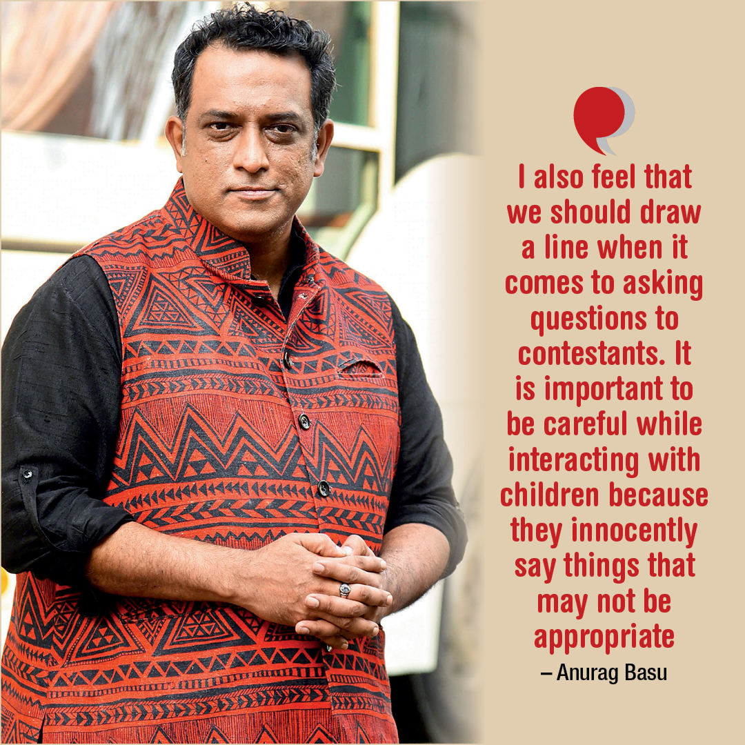 bombaytimes's tweet photo. "I will not defend what happened on the show, I'm a father too"
@basuanurag, who was one of the judges on #SuperDancer3, addresses the viral clip that shows a child contestant being asked inappropriate questions about his parents
Read: https://t.co/1DokjrY5M2
#AnuragBasu https://t.co/SkClT5YQNo