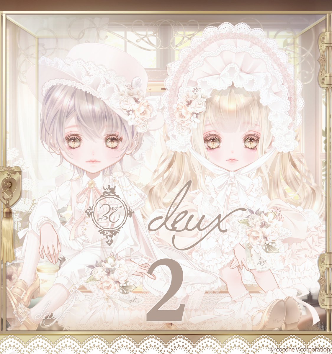 purenista's tweet photo. 《毎日紹介✨ #日めくりピュアニスタ 》

📅2日目
ブランドガチャ『deux』は
フランス語で「2」という意味✨

22年2月22日に発売開始され
「双子」のデザイナーによる作品の数々…
ピュアニスタの「2」と言えばdeuxですね！

明日のデザインもお楽しみに😉

#ピュアニスタ3周年 https://t.co/O2GbKHBpCp