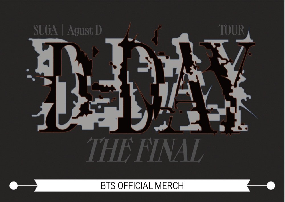 BGNKLabPH's tweet photo. [PH 🇵🇭 GO] SUGA | Agust D TOUR 'D-DAY' THE FINAL Official MD

💰Price + LSF
D-Day Album + Random Selfie PVC PC: P1850
Pigment Shirt The Final: P3850

📆DOO: Aug04
📆DOP: Aug04
📦Fast ETA

☆ORDER HERE: https://t.co/ZczFS5Badm https://t.co/LwjWFM6gWH