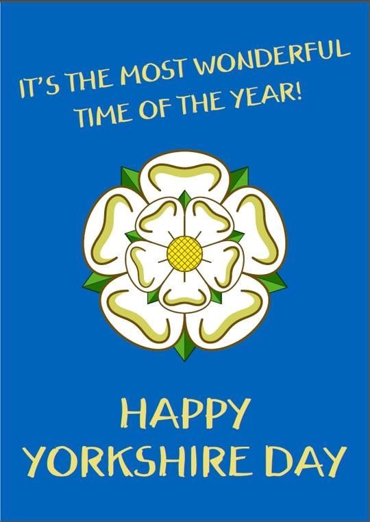 weberbins's tweet photo. Happy Yorkshire Day to all our lovely friends and customers out there. https://t.co/u4E97JtvHc